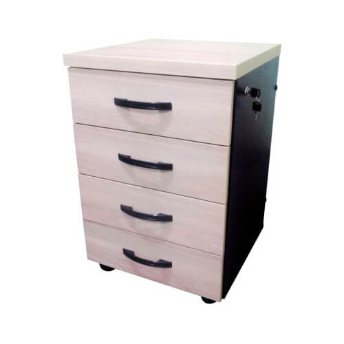 Gaveteiro Volante 4 Gavetas Cod - AS 15