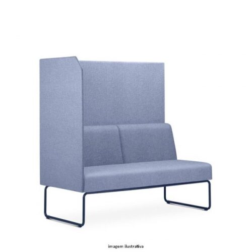 Sofá privativo Pix com laterais abertas cod - AS 168